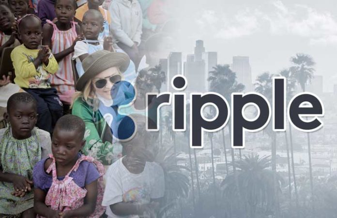 Ripple сотрудничает с Мадонной с целью сбора средств для детей-сирот в Малави