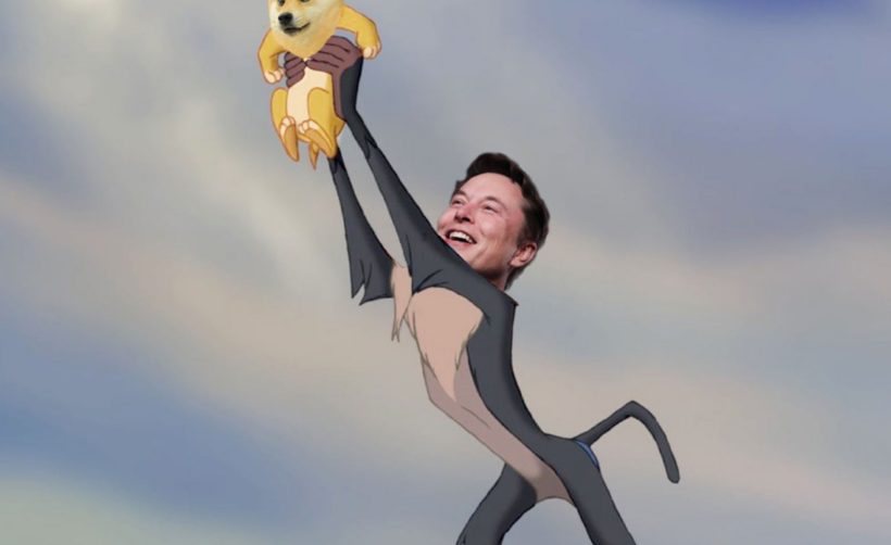 Илон Маск снова пампит DOGE в Twitter