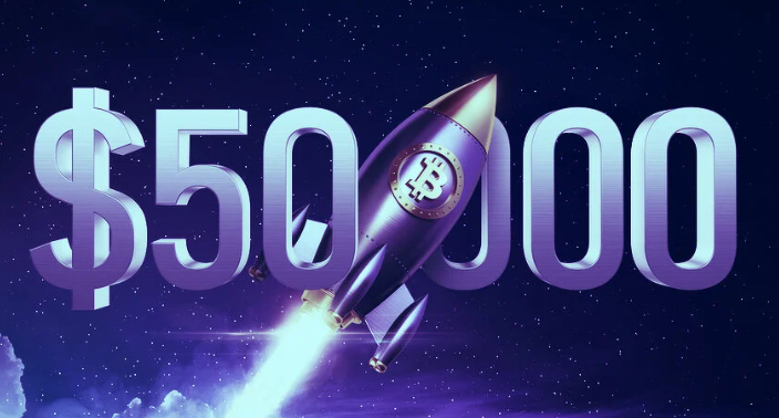 Биткоин $50 000